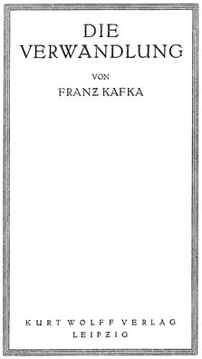 Cover of Die Verwandlung